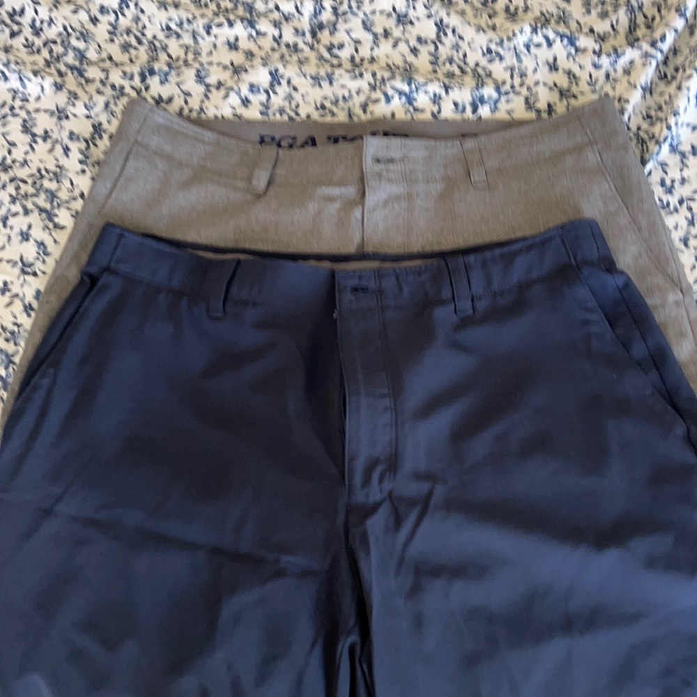 Lot of 2 pairs PGA Tour Shorts